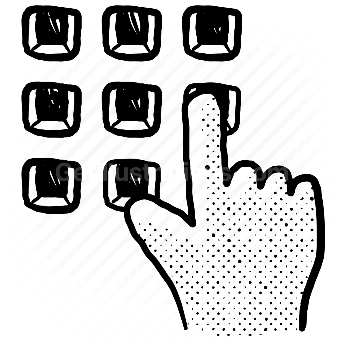 Hand Gestures illustration